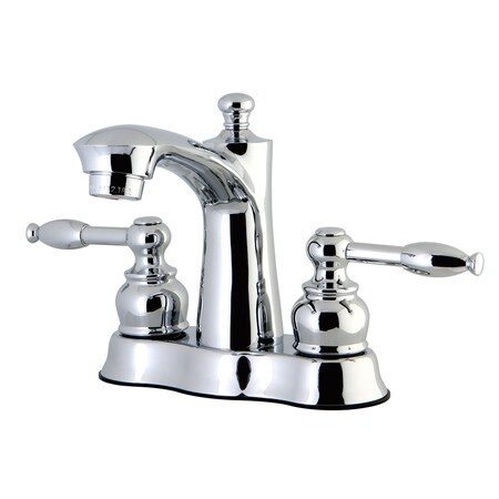 Knight FB7611KL 4-Inch Centerset Bathroom Faucet with Retail Pop-Up FB7611KL